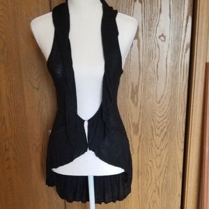 Sleeveless cardigan. Size sm.